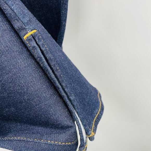 INC International Concepts Womens 0/25 High Rise Flare Leg Jeans in Dark Indigo - Picture 4 of 10